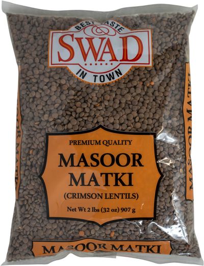 Swad Masoor Whole Matki 2LB