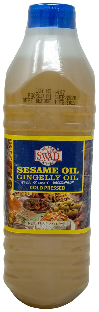 Swad Cold Pressed Sesame Oil 33.8 fl oz (1 ltr)