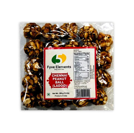 Fyve Elements Peanut Ladoo Laddoo 200gm