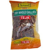 Anand Teja Dried Whole Red Chilli 400gm