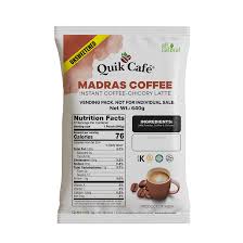 Quik Tea Unsweetened Madras Coffee 5.6 oz