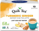 Quik Tea Turmeric Ginger 8.5 Oz
