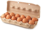 Fresh Brown Eggs 12 Count (1 Dozen)