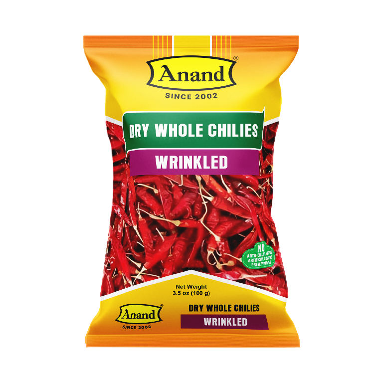Anand Dried Dry Red Chilies Whole Sanam 200gm