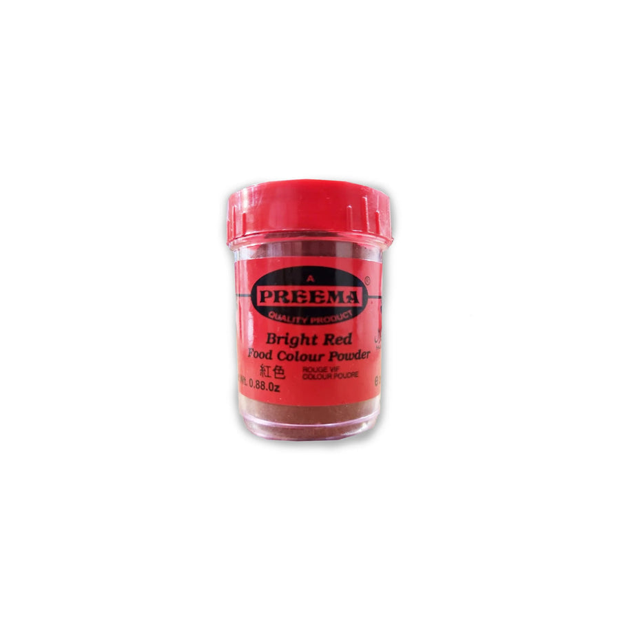 Preema Bright Red Food Color 25gm