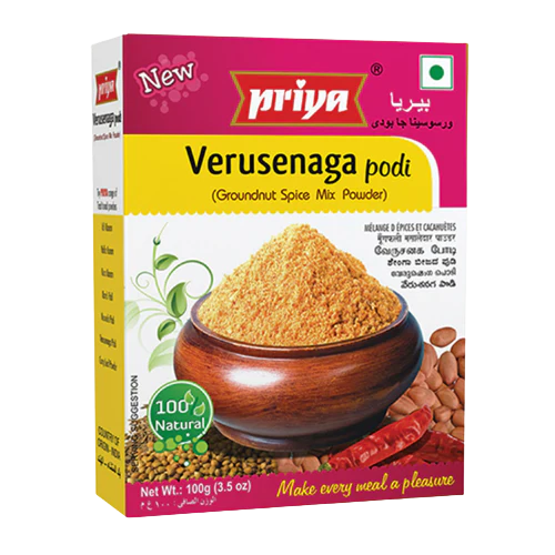 Priya Verusenga Podi (Groundnut Spice Mix Powder) 100gm