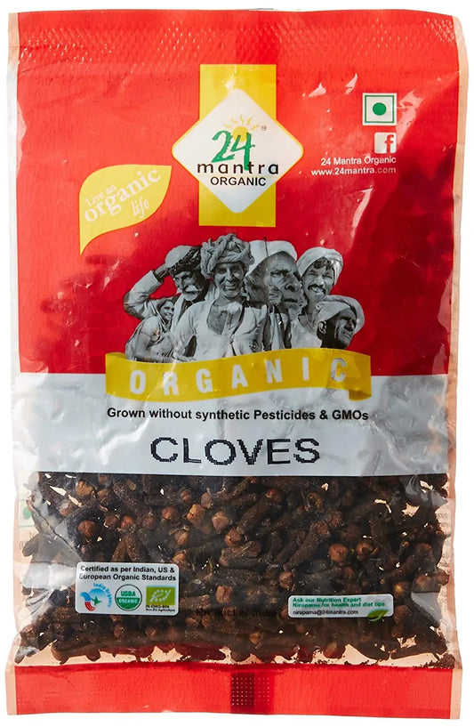 24 Mantra Organic Cloves 100gm