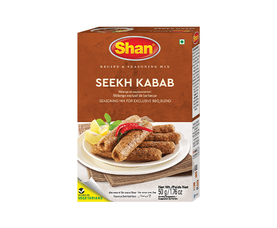 Shan Recipe & Seasoning Mix, Seekh Kabab 50 g (1.76 oz)