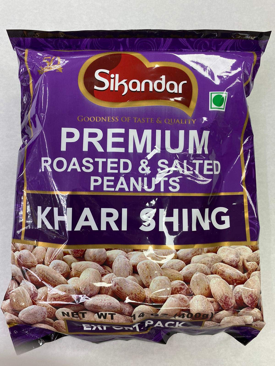 Sikandar Khari Shing Salted Peanuts 400gm