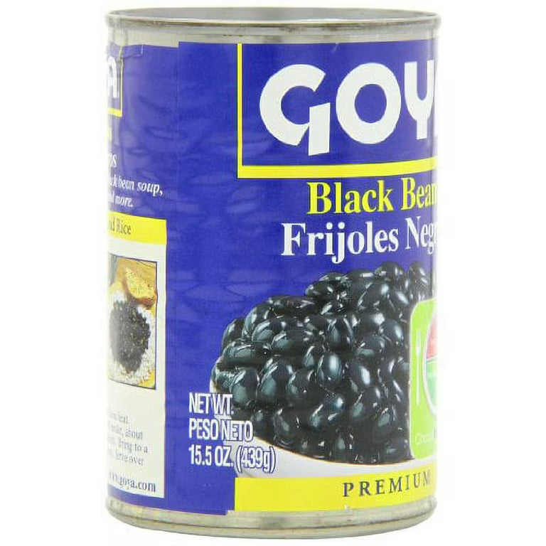 Goya Black Beans 15.5 oz (439 g)