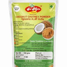 Sri Sai Coconut Chutney Powder 113gm
