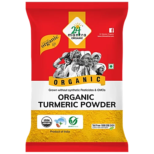 24 Mantra Organic Turmeric Powder 200gm