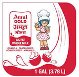 Amul Gold 6% Fat Milk 1gal