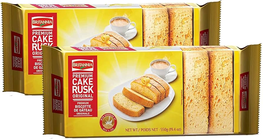 Britannia Cake Rusk 550gm