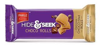 Parle Hide & Seek Choco Rolls Cookies 300gm