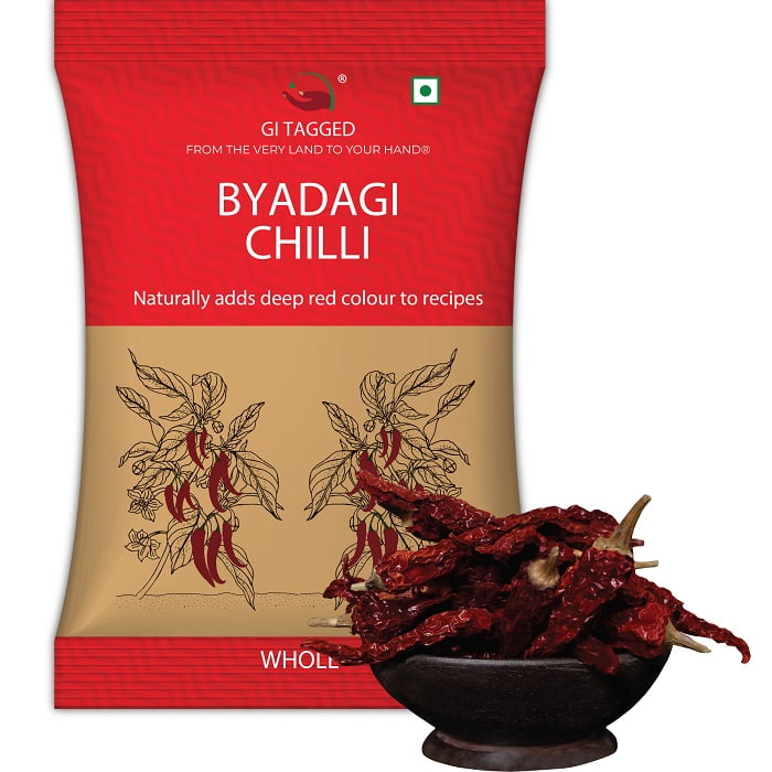 Udupi Byadgi Byadagai Dried Dry Red Chilies 200gm