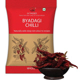 Udupi Byadgi Byadagai Dried Dry Red Chilies 200gm
