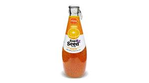 Pran Basil Seed Drink With Orange 290ml