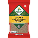 24 Mantra Organic Black Pepper Whole 100gm