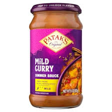 Patak's Korma Mild Simmer Sauce 15 oz (425 g)