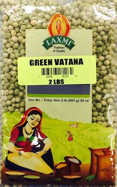 Laxmi Dried Green Peas Vatana 2LB
