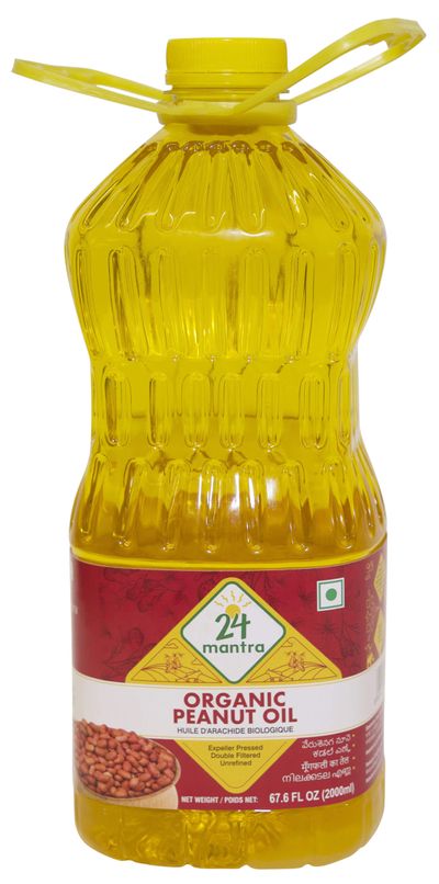 24 Mantra Organic Peanut Oil 2 Litee