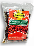 Anand Kashmiri Dried Dry Red Chilies Whole 200gm