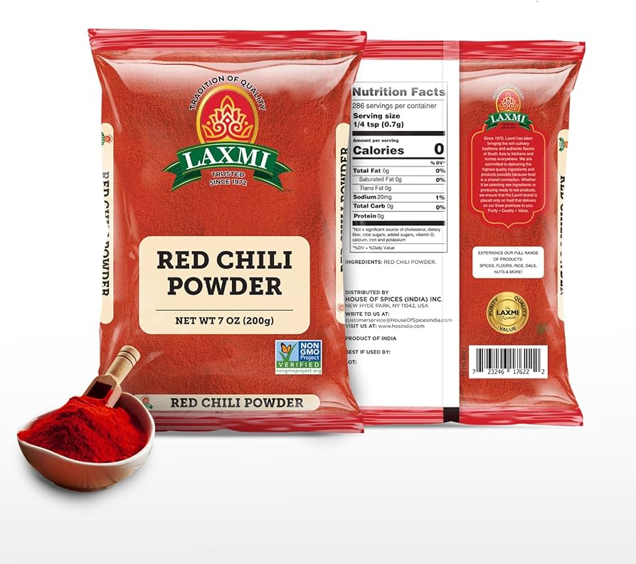 Laxmi Red Chili Powder 7 oz (200 g)