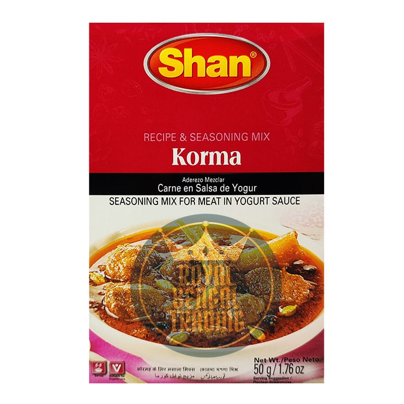 Shan Recipe & Seasoning Mix, Korma 50 g (1.76 oz)