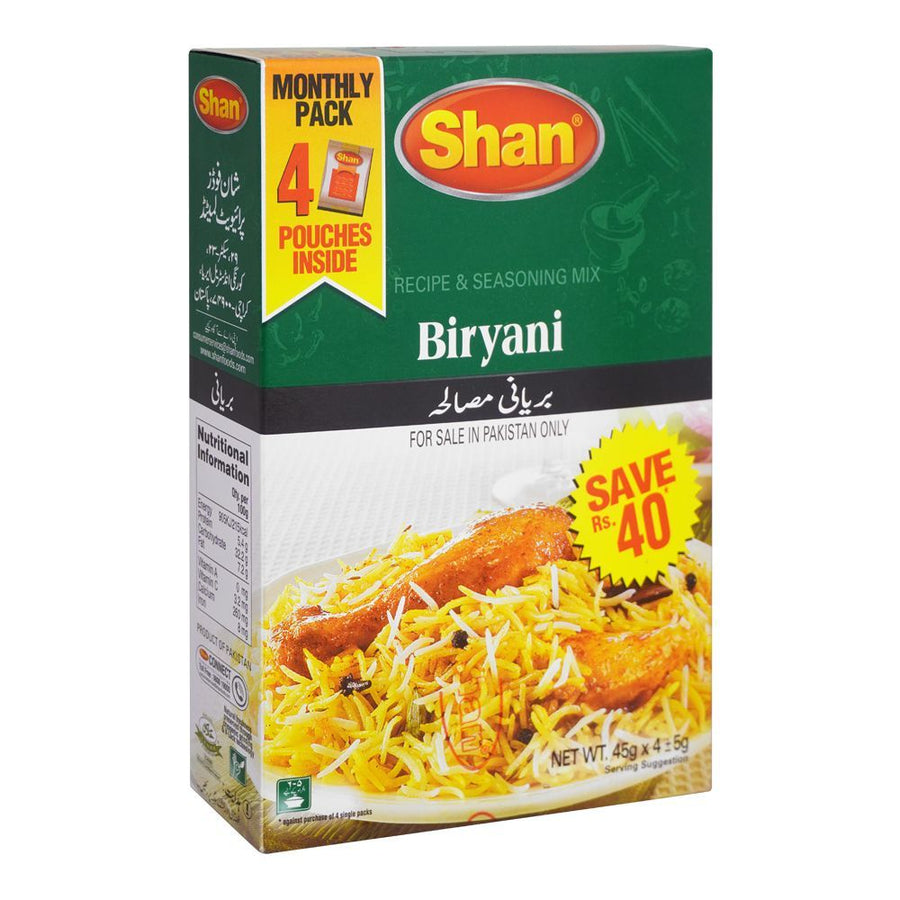 Shan Mutton Biryani Masala Spice Mix 60gm