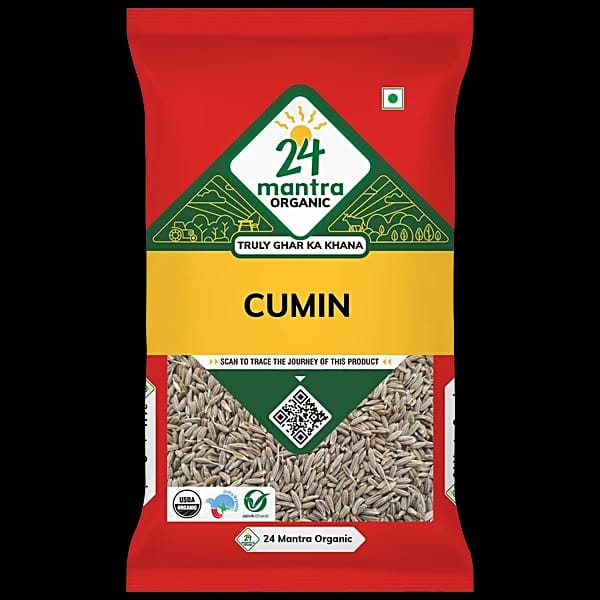 24 Mantra Organic (Jeera) Cumin Seeds 7oz
