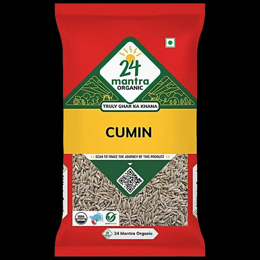 24 Mantra Organic (Jeera) Cumin Seeds 7oz