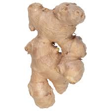 Organic ginger root from ZabhiaNow with fresh, knobby appearance and earthy brown skin, ready for cooking or health uses.