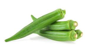 Fresh Indian okra pods from ZabhiaNow, showcasing vibrant green, slim, and tender vegetable ready for cooking or display.