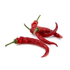 ZabhiaNow Finger Hot Chilli, fresh red chili peppers held in hand, vibrant and spicy-looking for cooking or seasoning.