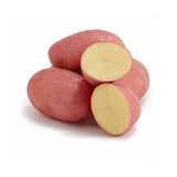Loose red potatoes from ZabhiaNow, fresh and vibrant with smooth red skin, suitable for cooking or roasting.