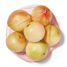 Yellow onion 3lb from ZabhiaNow, fresh and whole, with golden yellow skin and round shape, ready for cooking or seasoning.