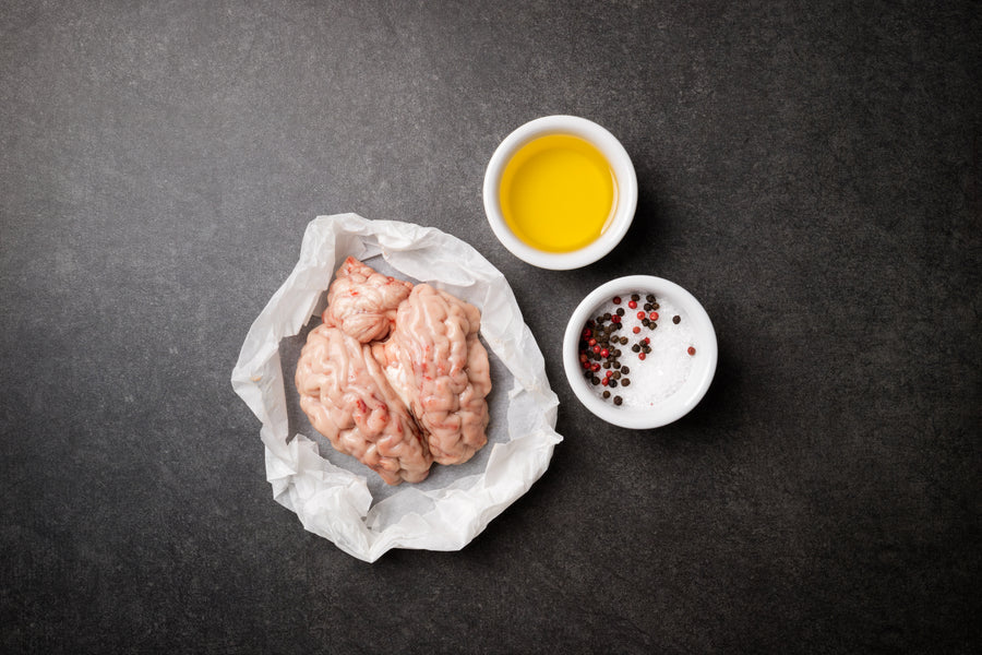 Halal Goat Brain