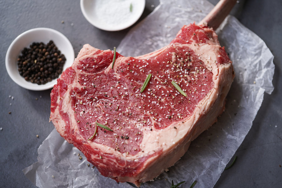 Beef Ribeye Steak with Bone | Halal Zabiha