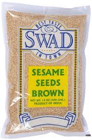 Swad Sesame Seeds Brown 14oz