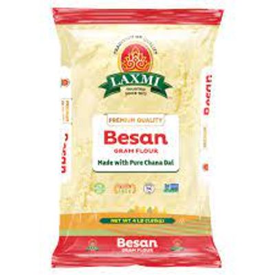 LAXMI FRESHLY MILLED BESAN FLOUR (NONGMO) 4 LBS