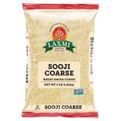 LAXMI SOOJI COARSE (NONGMO) 4 LBS