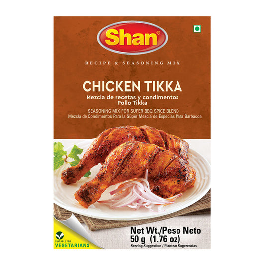 Shan Recipe & Seasoning Mix, Chicken Tikka 50 g (1.76 oz)